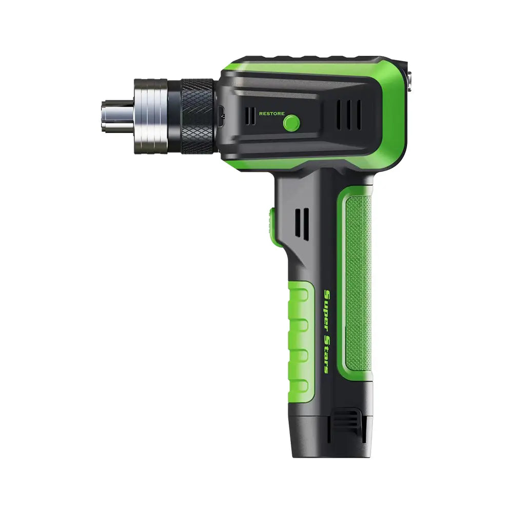 Super Stars - accu optromp apparaat in koffer incl accu en lader 1/4",3/8", 1/2",5/8",3/4",7/8