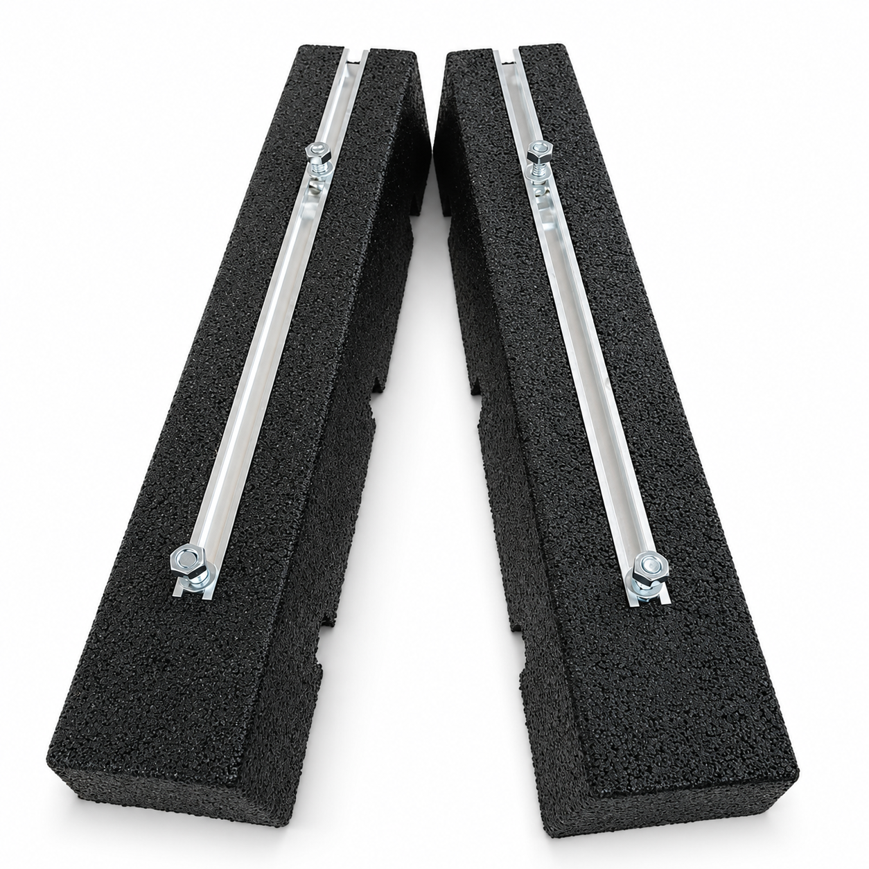 Anti-vibration rubber mounting beams 60cm (set of 2 pcs)
