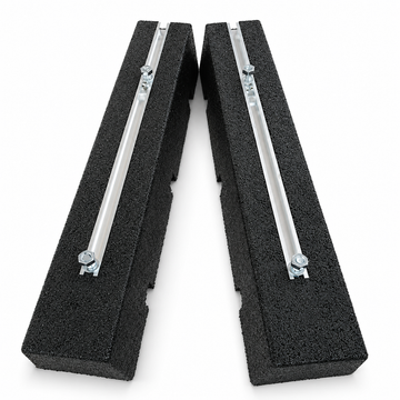 Anti-vibration rubber mounting beams 60cm (set of 2 pcs)