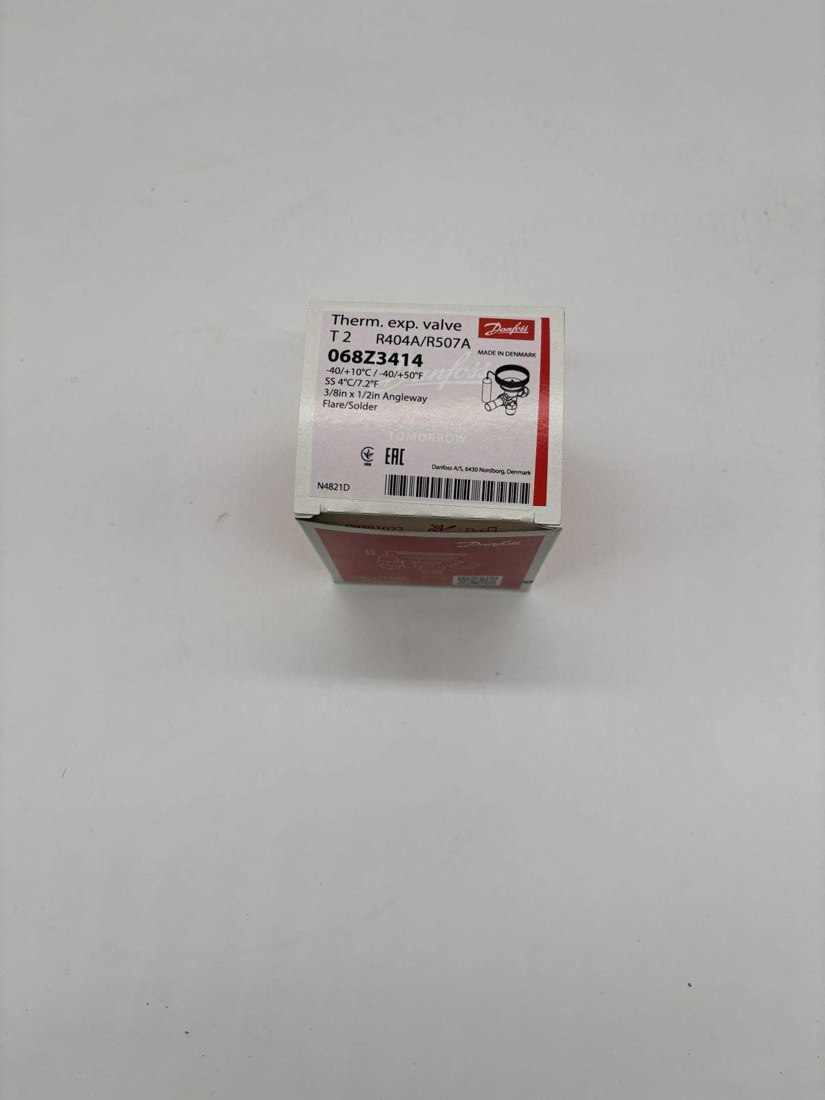 Thermostatic expansion valve Danfoss 068Z3414 T2 R404A/R507A