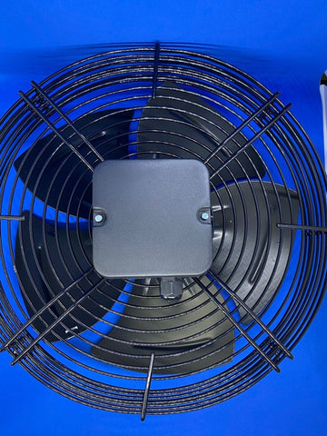 Exhaust fan, axial fan with protective grille, extracting 300 mm
