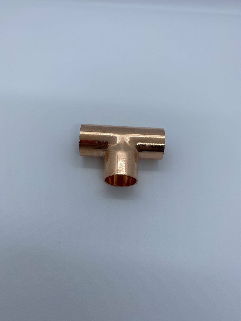 Copper solder fitting T-piece