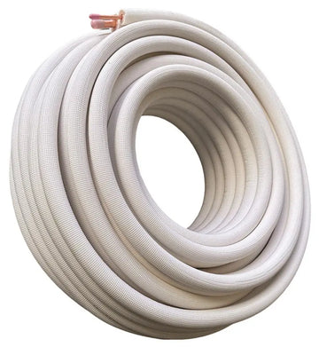 1/4''+1/2''(wit) - AC-Copper koelleiding