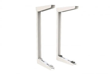 Tecnosystemi - hangbeugel wit tot 130 kg (set)