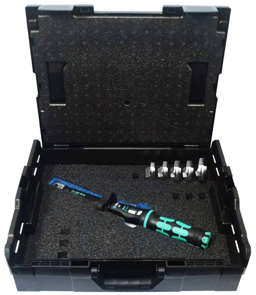 Super Stars - Momentsleutelset met Wera X7 sleutel 10-100NM + insteekbekken