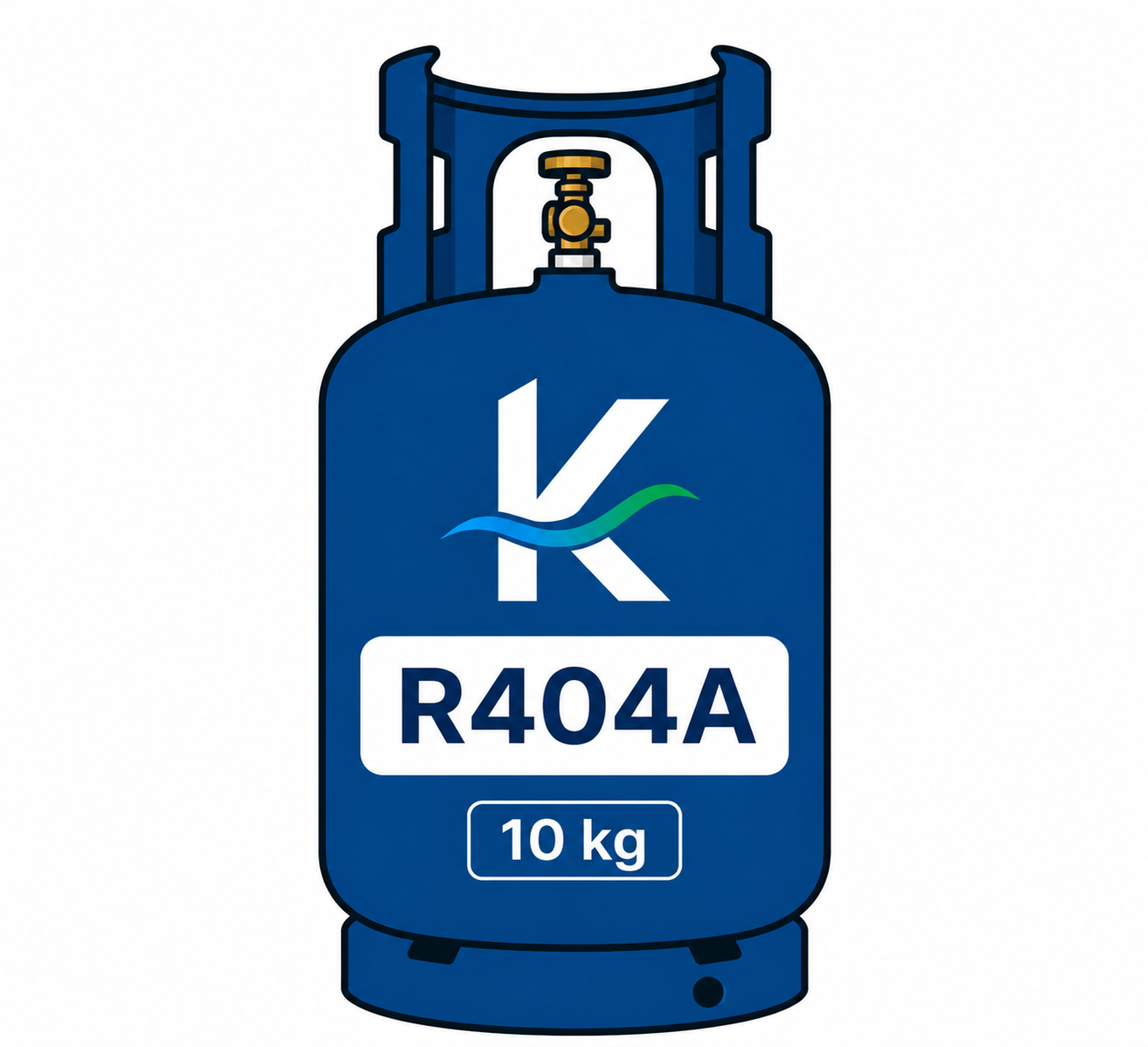 R404A Koudemiddel – 10 kg Cilinder