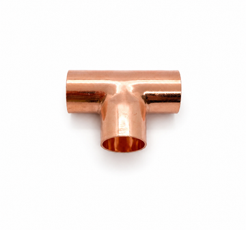 Copper solder fitting T-piece