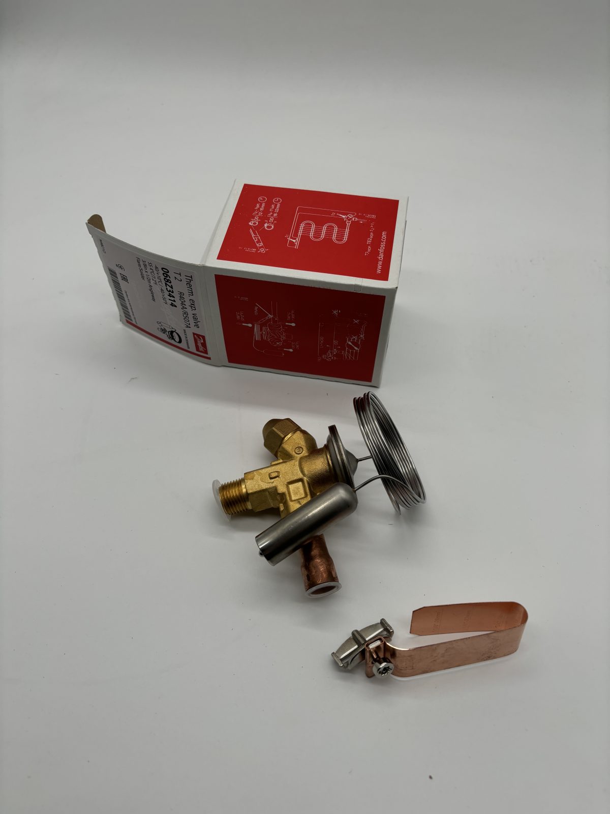 Thermostatic expansion valve Danfoss 068Z3414 T2 R404A/R507A
