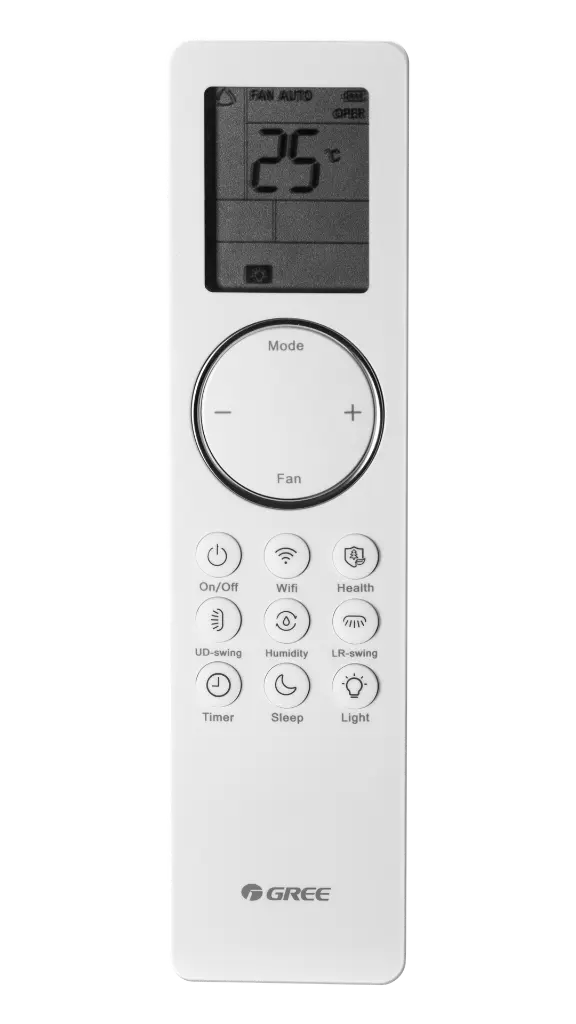 Gree Clivia Split Airco Set incl. WiFi – R32 Wit/Antraciet – 3,5 kW / 5,3 kW / 7,1 kW