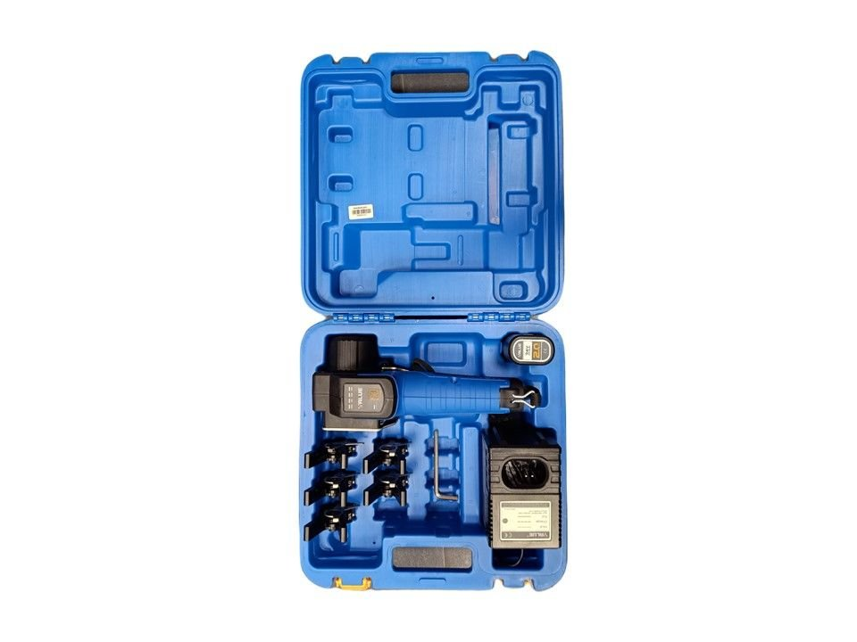 Value VET-19Li elektrisch flare apparaat 1/4"-3/8"-1/2"-5/8"-3/4"