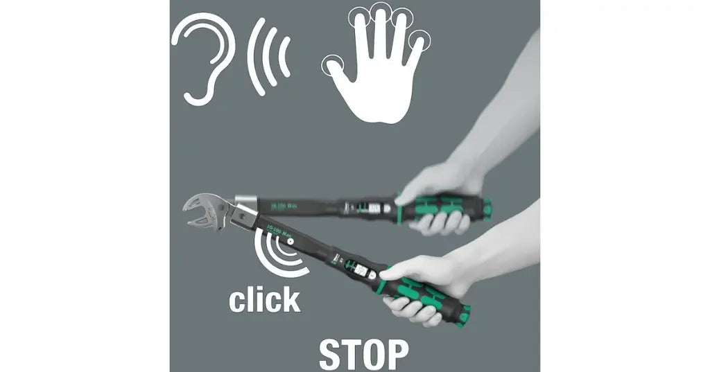 Super Stars - Momentsleutelset met Wera X7 sleutel 10-100NM + insteekbekken