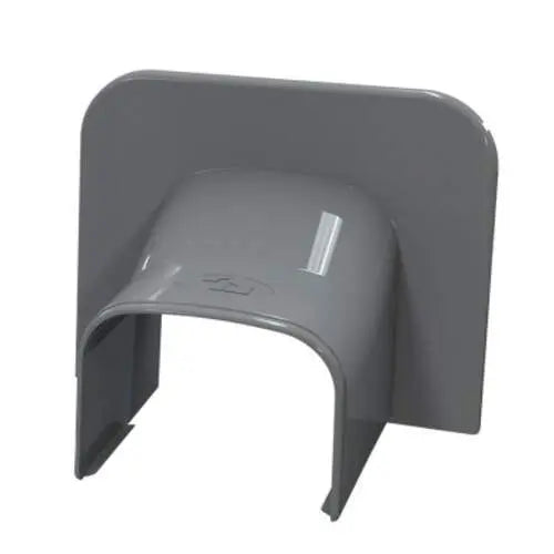 Tecnosystemi - Optima eindkap plat TA102 antraciet RAL 7016 (zakje 3 stuks)