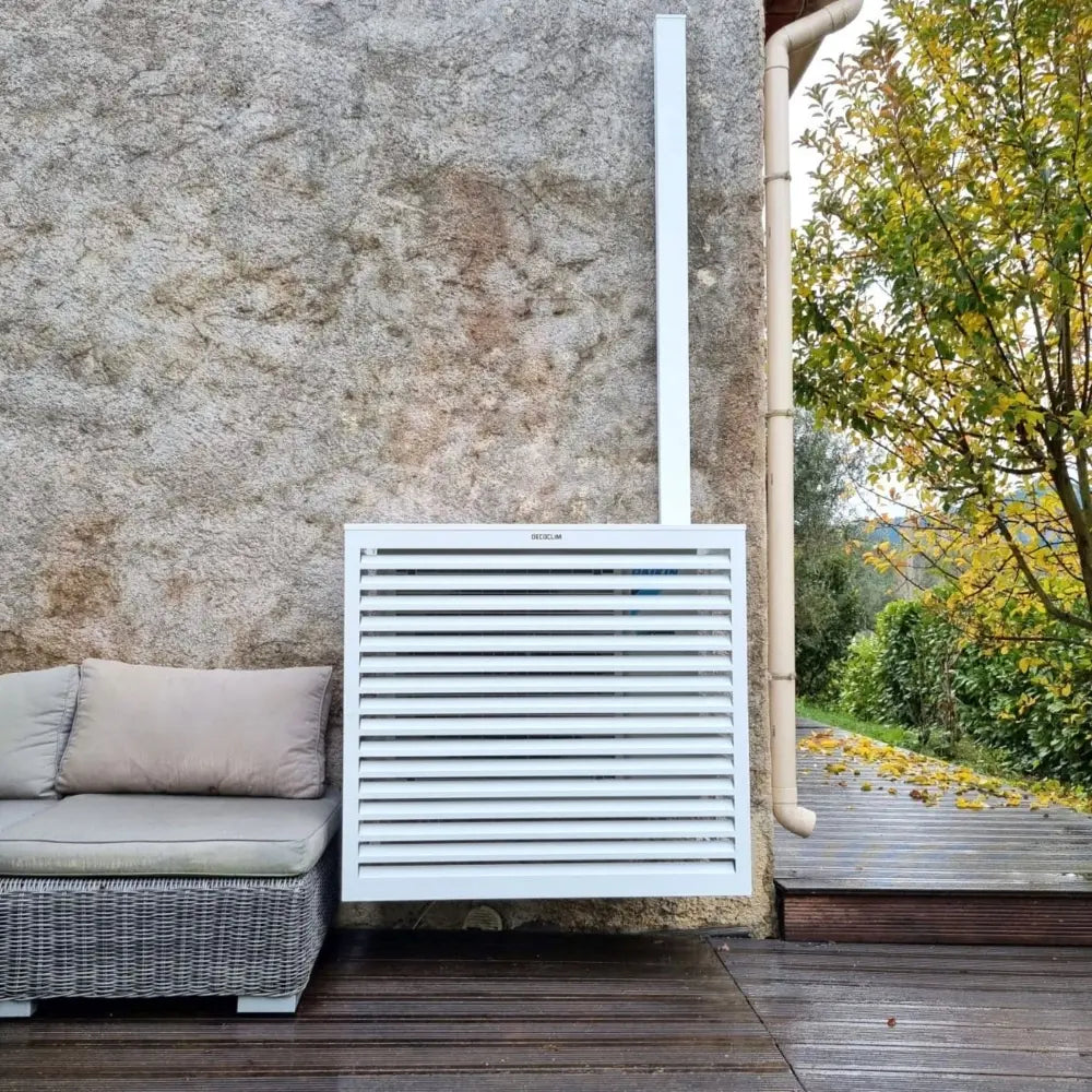 DECOCLIM - Airco omkasting - ALU - (RAL9010) Wit S-M-L-XL