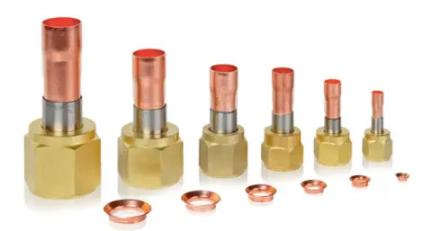 Flexflair FA Flareloze Soldeerkoppelingen ( 1/4", 3/8", 1/2", 5/8", 3/4" en 7/8")