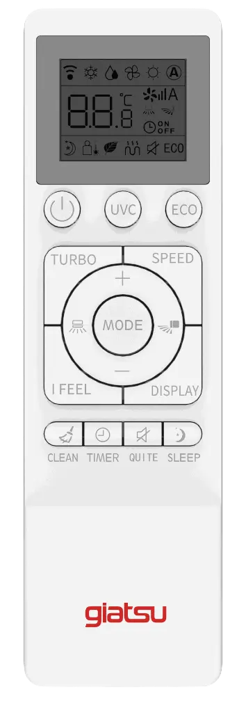 Giatsu Sakura B Airco Set incl. WiFi – Available in 2.6kW, 3.5kW, 5.2kW & 7.1kW