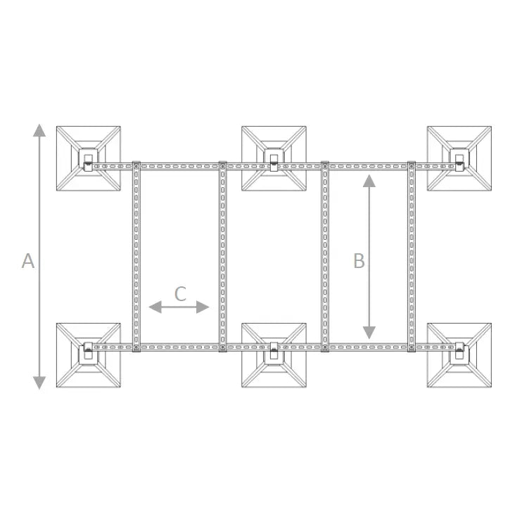 CLIMA NEXTFRAME - 2000*1000*500 Double 6 (750 kg)