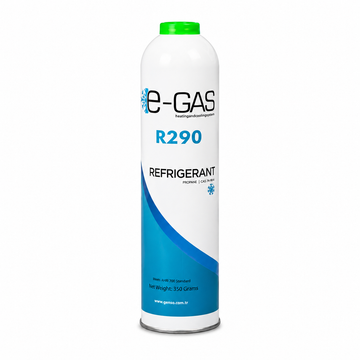 R290 Propane Refrigerant – 350g Disposable Cylinder with Valve