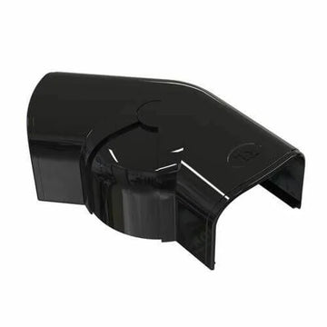 Tecnosystemi - Optima instelbare bocht 80-140° CPS75 zwart RAL 9005