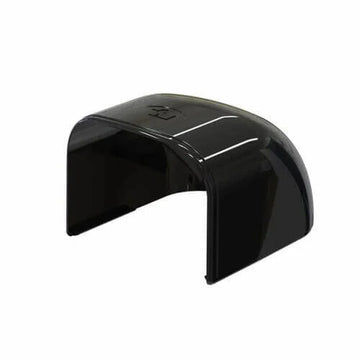 Tecnosystemi - Optima eindkap rond TC102 zwart RAL 9005 (zakje 3 stuks)