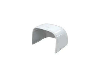 Tecnosystemi - Optima eindkap rond TC102 zuiverwit RAL 9010 (zakje 3 stuks)