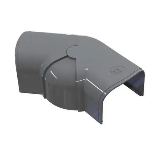 Tecnosystemi - Optima instelbare bocht 80-140° CPS75 antraciet RAL 7016